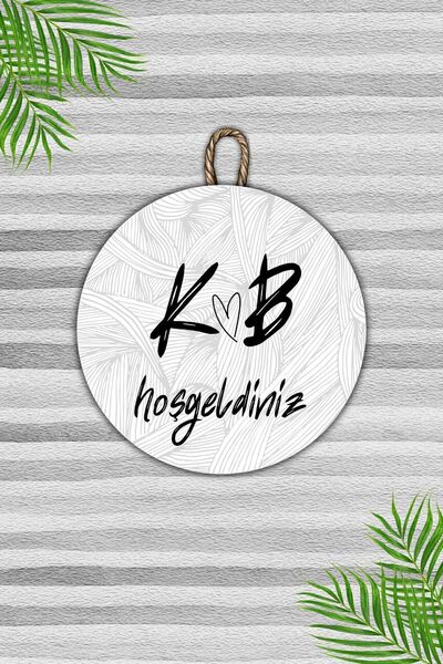 Dormot Ornament Modern pentru Ușă - Imprimare Digitală Pe Lemn - Ornament Per...