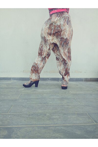 hoaryage Viscose Print Fabric Floral Print Baggy with Pockets 100% Cotton