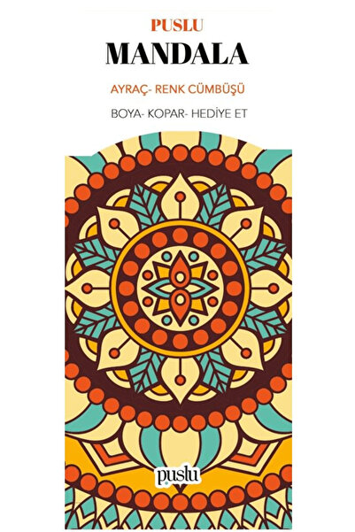 Puslu Yayıncılık Mandala Ayraç / Renk Cümbüşü / Kolektif / Puslu Yayıncılık / 9786258035803