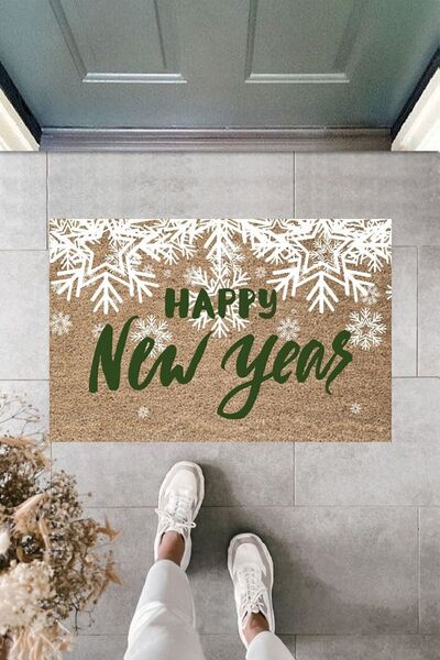 Dormot Modern Print - Happy New Year 13 - Welcome Doormat
