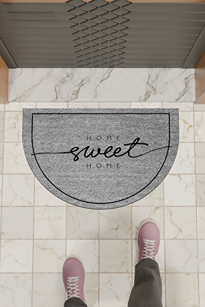 Dormot Modern Digital Mat Gray Home Sweet Home Mat - Front Door Mat