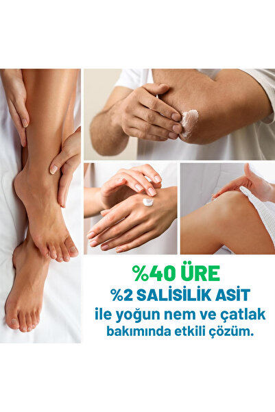 LAPERAS Ayak ve Topuk Çatlak Bakım Kremi %40 Üre ve %2 Salisilik Asit 75ml 2'li Paket