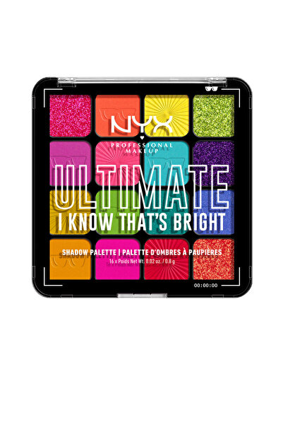 NYX Professional Makeup Ultimative Schattenpalette #ich Weiß, Das Ist Hell 16...