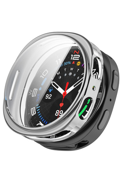 İncisoft Samsung Galaxy Watch 8 44mm Compatible Case and Screen Protector 360 Full Protection Case Cover