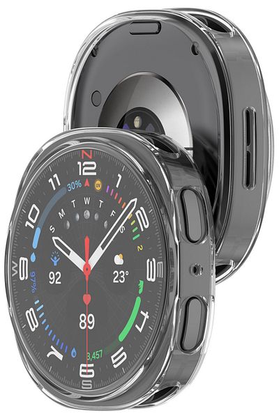 İncisoft Samsung Galaxy Watch 8 44mm Compatible Case and Screen Protector 360 Full Protection Case Cover
