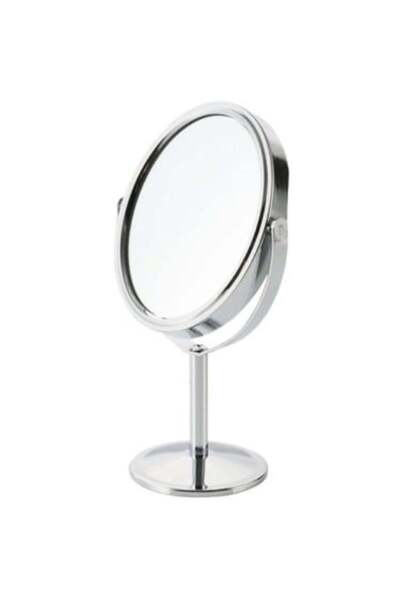 Mirror Two-Sided with Regular and ×3 Magnification with Base