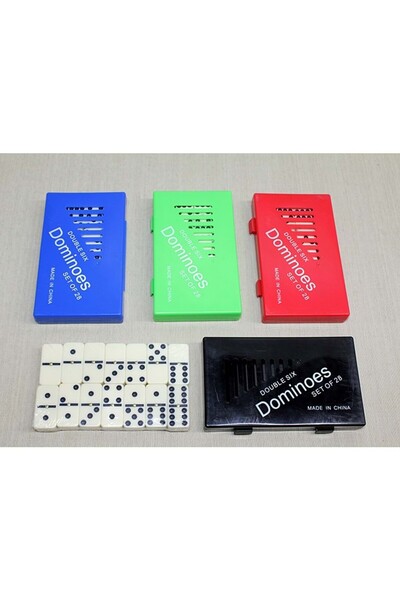 SOYİPO Domino Game with Plastic Box