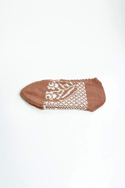 No8 Home 2 Pairs of Hand Knitted Winter Stylish Women's Wool Booties Set 10