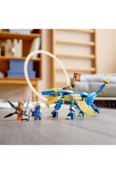 erorex مجموعة بناء نينجاجو جاي ثاندر دراغون إيفو 71760 (140 قطعة)