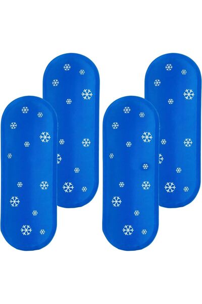 erorex Ice Packs Insulin 4Pcs Reusable Cooler Ice Packs Diabetic Insulin Cooler Storage Bag TSA Approved