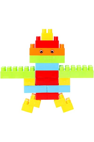 erorex مجموعة مكعبات بناء متينة وملونة مكونة من 170 قطعة مع حقائب حمل للأطفال من سن 3 سنوات فما فوق