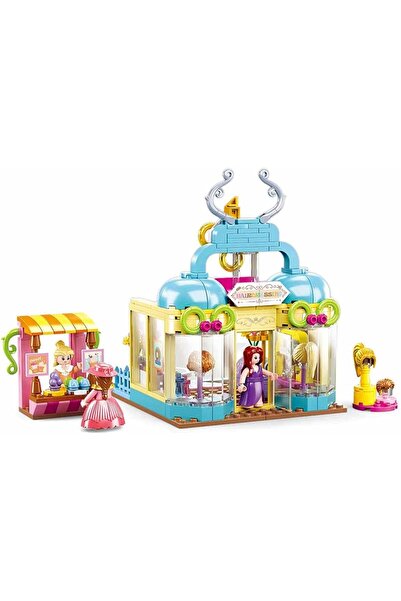 erorex مكعبات بناء صالون تصفيف الشعر من سلسلة أحلام الفتيات، 315 قطعة، شخصيات صغيرة، مناسبة للأعمار من 6 سنوات فما فوق