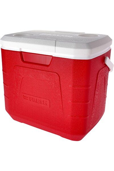 erorex ثلاجة / مبرد / صندوق ثلج 22 لترًا أحمر مناسب للرحلات / التخييم في الهواء الطلق / الحفلات وما إلى ذلك