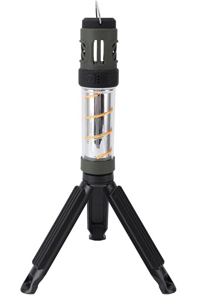 erorex LED Camping Lantern USB Rechargeable Magnetic Emergency Light Hanging Hooks Tripod Stand Outdoor