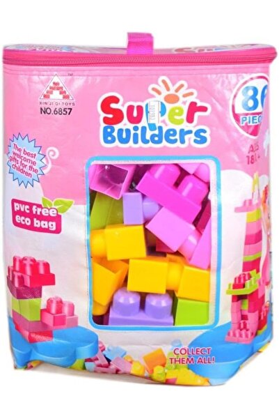 erorex Durable High Quality Building Blocks Set Of 86 Pieces 20X10X15 Multicolor