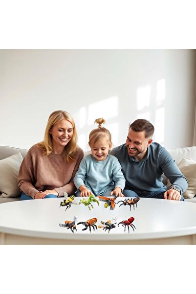 erorex 8 Bugs 8 1 Big Insect Lighting Building Bricks Set Some Insects Come Lights Holiday Gift Boys Girls