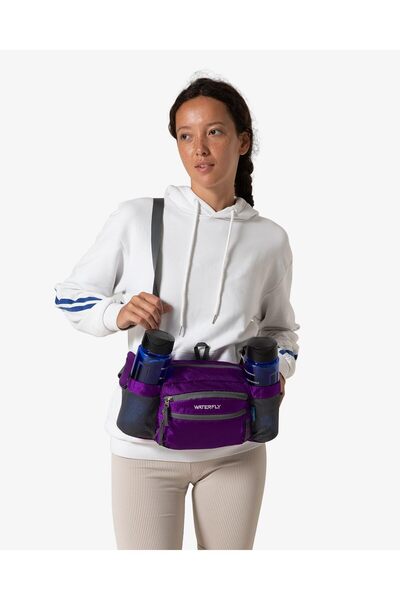 erorex Fanny Pack Waist Bag: Waist Pack Women Men Two Water Bottle Holder Hiking Fanny Pack Running