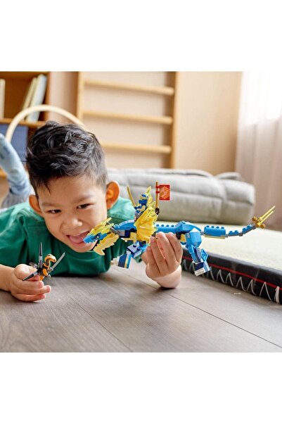 erorex مجموعة بناء نينجاجو جاي ثاندر دراغون إيفو 71760 (140 قطعة)