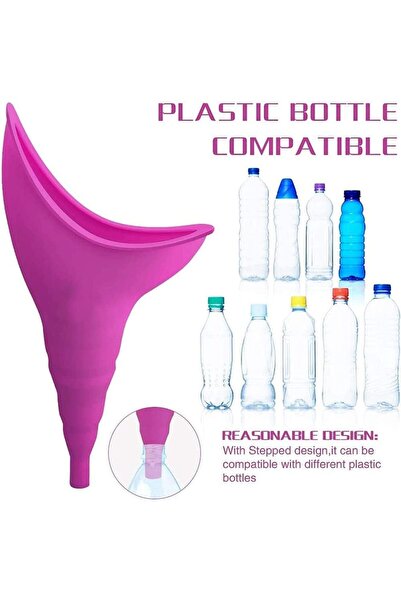 erorex Female Urination Device Portable Urinal Women Female Reusable Urinal Funnel Womens Urinal Funnel