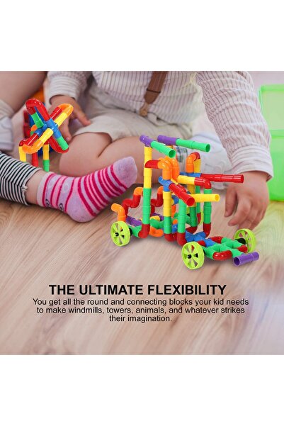 erorex Stem Building Blocks Toy Kids Educational Toddlers Toddler Brain Toy Kit Constructions Toys 3 4 5 6