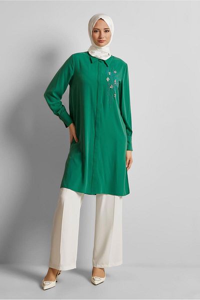 Alvina Beaded Detail Tunic 45371