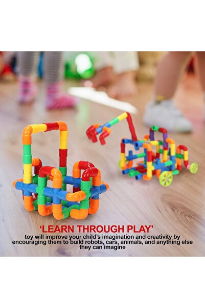 erorex Stem Building Blocks Toy Kids Educational Toddlers Toddler Brain Toy Kit Constructions Toys 3 4 5 6
