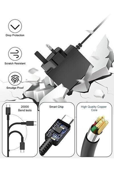 erorex Charger Switch 15V 2.6A Fast Charging Power Adapter Compatible Switch/Switch Oled/Lite Dock Pro