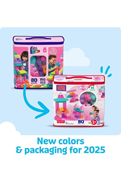 erorex Bloks First Builders Big Building Bag With Big Building Blocks Building Toys For Toddlers