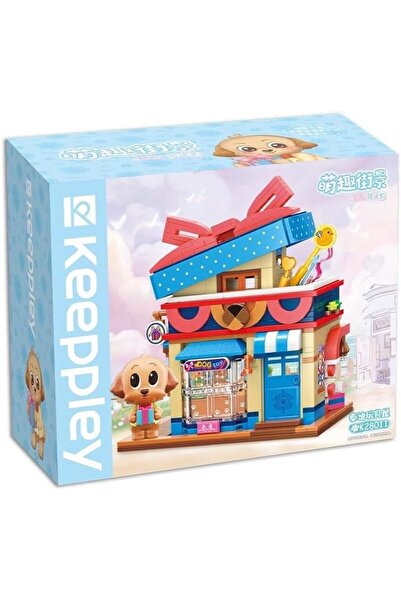 erorex Keeppley Poodle Toy Store Construction Playset
