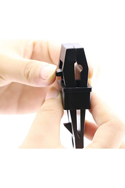 erorex 12 Black Waterproof Plastic Clips Heavy Duty Tent Clips Multi Purpose For Camping Awnings Caravans