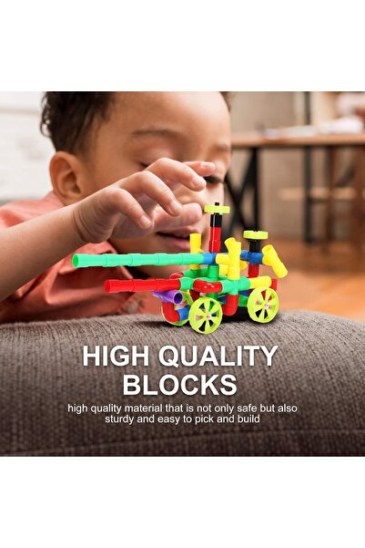 erorex Stem Building Blocks Toy Kids Educational Toddlers Toddler Brain Toy Kit Constructions Toys 3 4 5 6