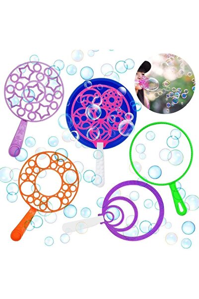 erorex Bubble Wand Set Solution Large Bubble Wands Colorful Bubble Wands Kids Indoor Outdoor Play Summer