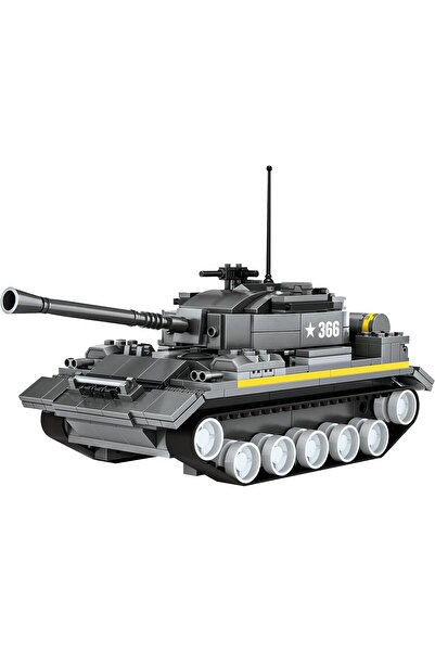 erorex Army Tanks Toy Building Kit 340Pcs Armed Forces Toy Tank Ages 10 Up – Rotating Turret Gun