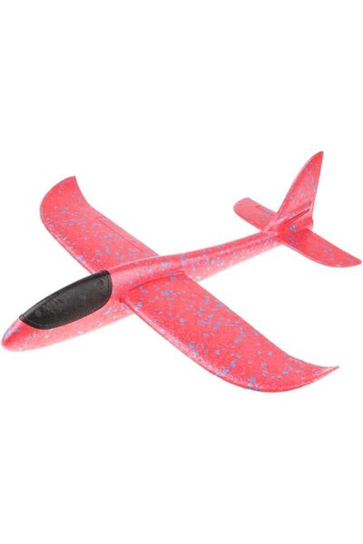 erorex طائرة شراعية يدوية الصنع من الإسفنج مقاس 48 سم للأطفال، لعبة طائرة شراعية محمولة باليد للاستخدام الخارجي