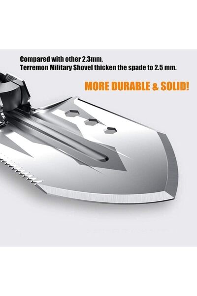 erorex Camping Shovel Survival Folding Shovel Entrenching Tool Shovel Camping Hiking Backpacking Gardening
