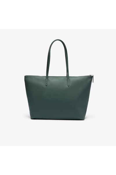 Lacoste Large L.12.12 Kadın Koyu Yeşil Omuz Çantası