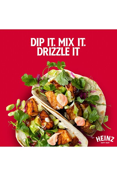 Heinz Burger Sauce Squeeze 225 mlCreamy Tangy Flavour Perfect for All Sandwiches