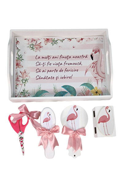 fantasialand Tavita mot fetite, 5 piese, model Flamingo