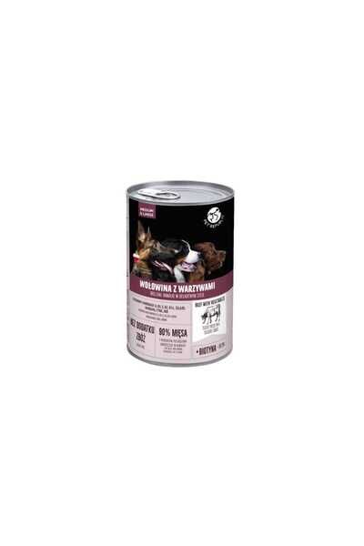 Pet Republic wet food for dogs with beef in sauce 1250g