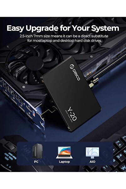 Orico 2TB SATA SSD 2.5 inch Internal Solid State Drive (Y20)