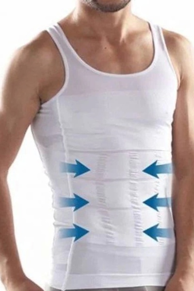 No8 Home Corseted Men's Athlete - 500 White