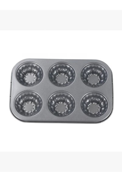 rexa قالب كب كيك صغير باللون الرمادي