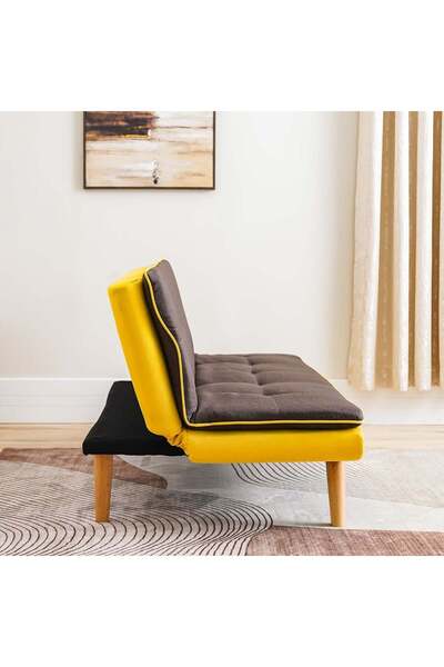 Danube Home Beatrice 3 Seater Fabric Sofa Bed L180xW80xH77cm