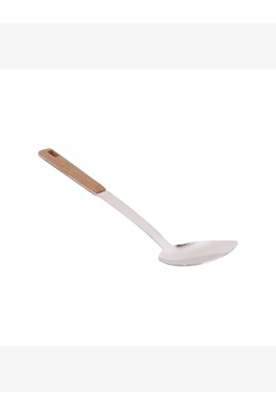 rexa ملعقة مغرفة بمقبض خشبي، 31 سم