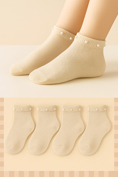 tibo 4 чифта безшевни обувки за момичета, чорапи с аксесоари