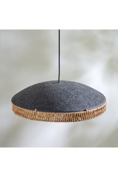 Home Box Fema Elma Felt Lampshade - 46x8x12 cm