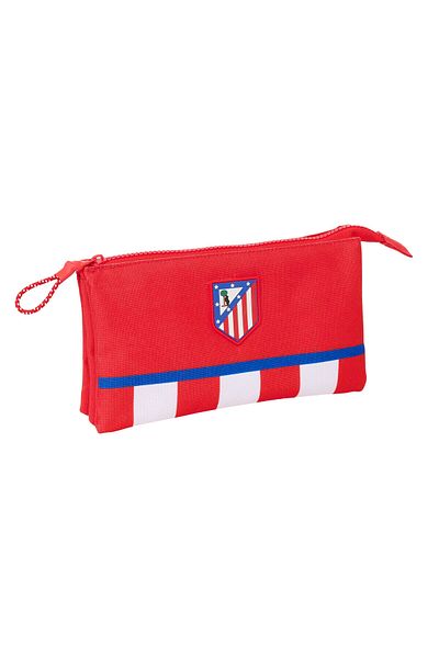 Atlético Madrid Triple Carry-all Atlético Madrid Red 22 x 12 x 3 cm