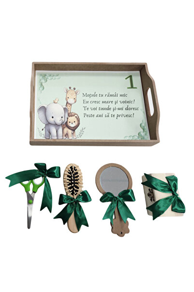 fantasialand Tavita mot, set 5 piese verzi, Zoo