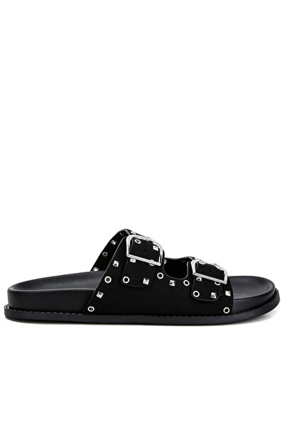 london Rag Women Lenny Embellished Sandals in Black
