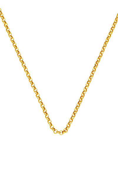 Bilezikci Doc Halkalı Altın Zincir 60 cm.